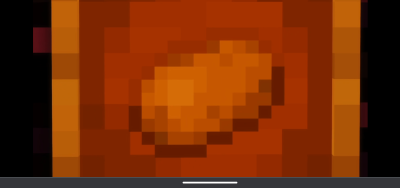 A screenshot from Quackity's stream. It's a potato hung in an item frame on the wall.
